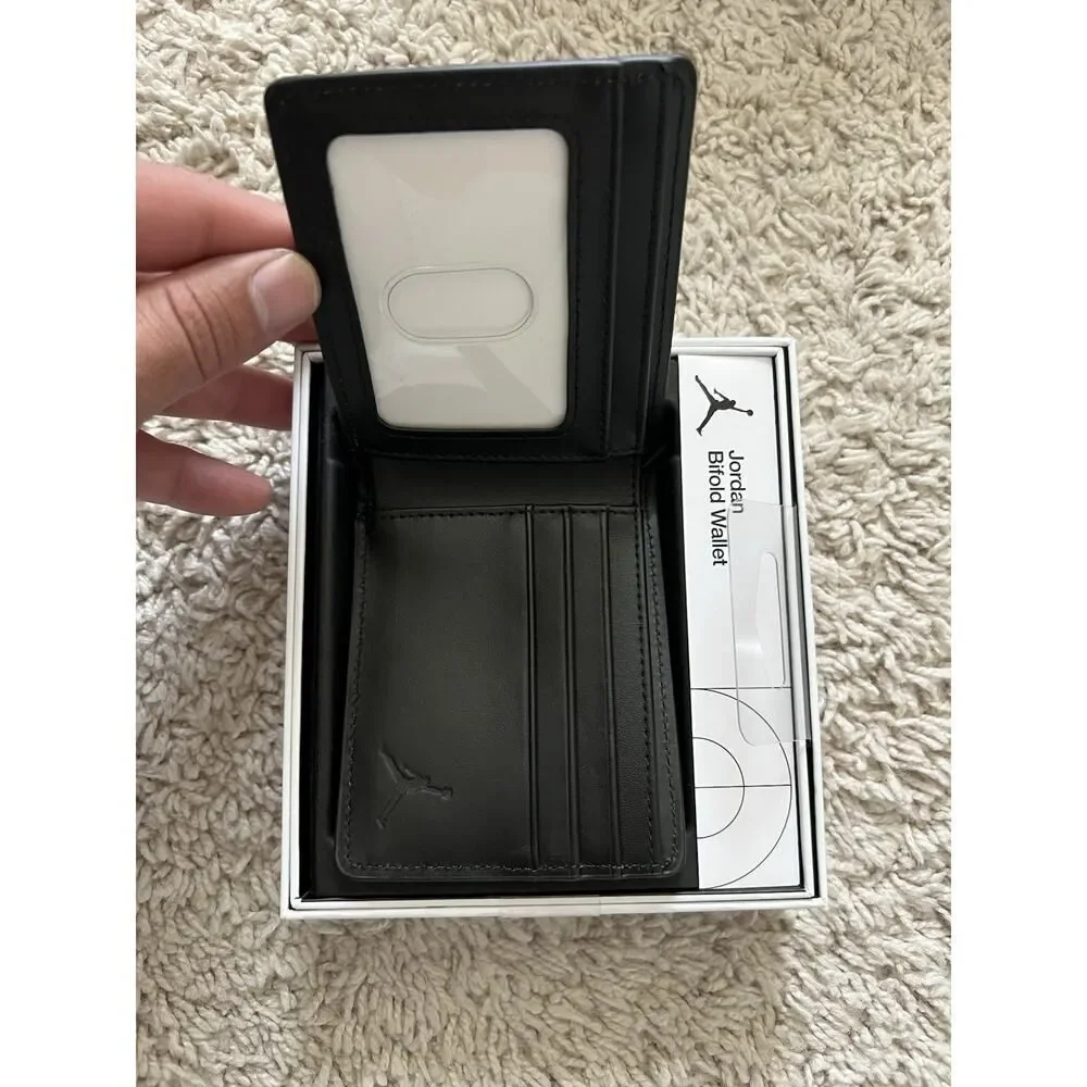 Jordan Jumpman Ingot Bifold Wallet Men’s Black Style MA0819-023 NWT